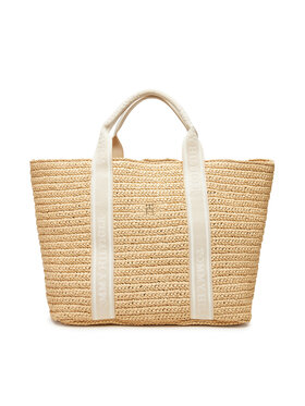 Tommy Hilfiger Tommy Hilfiger Geantă Th Spring Logo Tote AW0AW17196 Bej