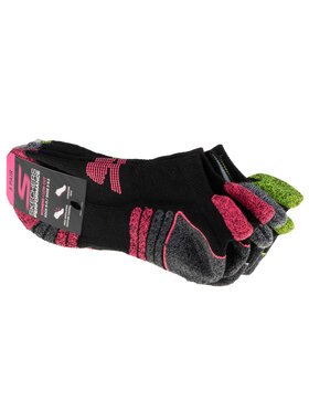 Skechers Skechers Calzini corti Skechers 3pk Womens Perf Grey Color Pop Nero