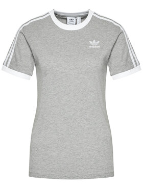 adidas adidas Тишърт adicolor Classics 3-Stripes GN2909 Сив Regular Fit