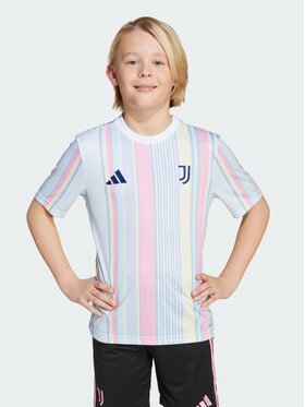 adidas adidas Koszulka techniczna Juventus 25/26 Pre-Match Jersey Biały Regular Fit