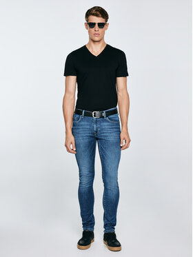 BIG STAR BIG STAR Jeansy JEFFRAY Niebieski Skinny Fit