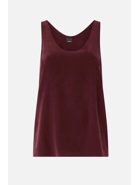 PINKO PINKO Top Crazy Canottiera Bordowy Regular Fit