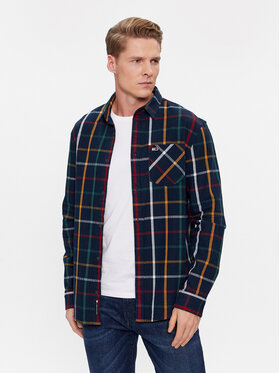 Tommy Jeans Tommy Jeans Košile Check Flannel DM0DM18334 Tmavomodrá Regular Fit