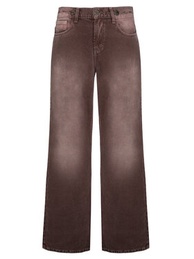 Magda Matyja Magda Matyja Jeansy BROWN LOOSE JEANS Brązowy Loose Fit