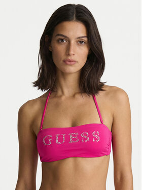 Guess Guess Vrchný diel bikín E6GJ45 KF442 Ružová
