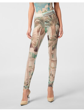 PHILIPP PLEIN PHILIPP PLEIN Legíny 24883 Barevná Skin Tight Fit