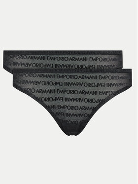 Emporio Armani Underwear Emporio Armani Underwear Komplet stringów 163333 3F204 00020 Czarny