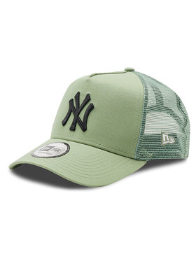New Era New Era Czapka z daszkiem New York Yankees League Essential A-Frame 60284903 Zielony
