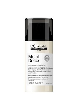 L'Oreal Paris L'Oreal Paris L'Oreal Professionnel Serie Expert Metal Detox ochronny krem bez spłukiwania 100ml Zestaw kosmetyków