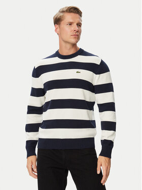 Lacoste Lacoste Svetr AH0608 Tmavomodrá Regular Fit