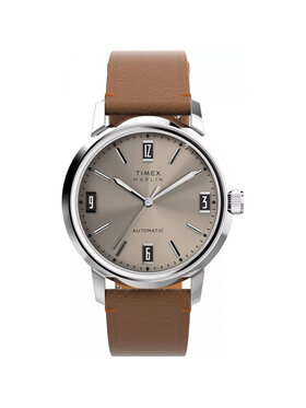Timex Timex Zegarek TW2W59300 Brązowy