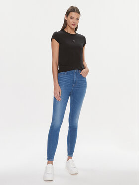 Boss Jeans Hlače Maye Hr C 1.0 50512725 Modra Skinny Fit