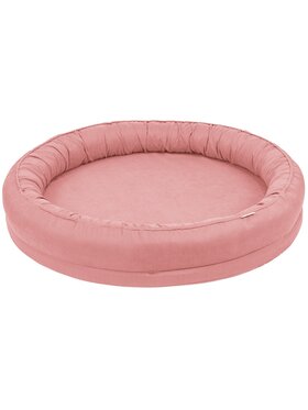 Cotton&Sweets Cotton&Sweets Gniazdo Gniazdko Junior Basic bez falbanki Blush Różowy