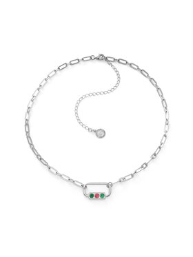 Giorre Giorre Choker Z kamieniem 8124_82614 Srebrny