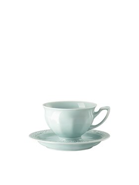 Rosenthal Rosenthal Filiżanka ze spodkiem Filiżanka do kawy Maria Pale Mint Zielony