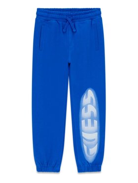 Guess Kids Guess Kids Spodnie materiałowe 177431 Niebieski Regular Fit