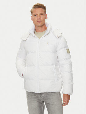 Calvin Klein Jeans Calvin Klein Jeans Geacă din puf Essentials J30J325946 Alb Regular Fit
