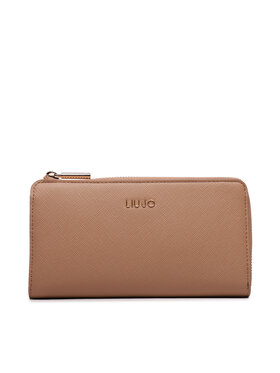 Liu Jo Liu Jo Veľká dámska peňaženka Ecs Xl Zip Around AF3381 E0087 Hnedá