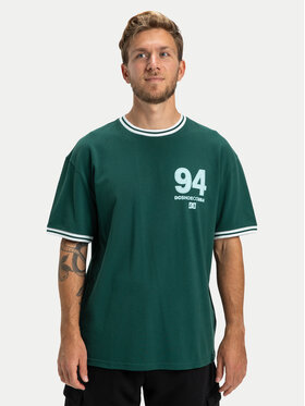 DC Shoes DC Shoes Тишърт Skateball Jersey EDYKT03542 Зелен Regular Fit