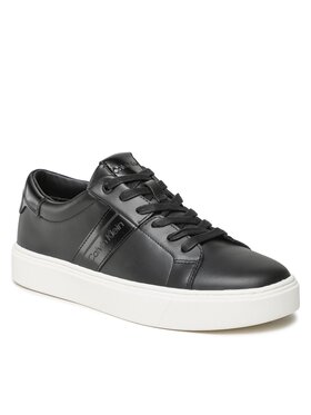 Calvin Klein Calvin Klein Sportcipő Low Top Lace Up Lth HM0HM01055 Fekete