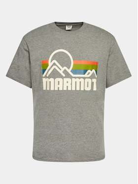 Marmot Marmot T-Shirt Coastal M14253 Szary Regular Fit