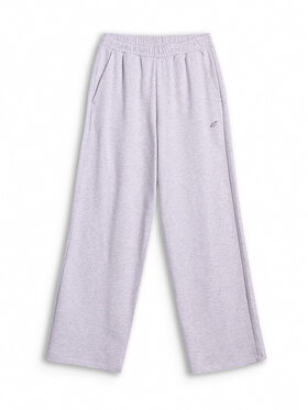 4F 4F Spodnie dresowe basic Szary jasny Regular Fit