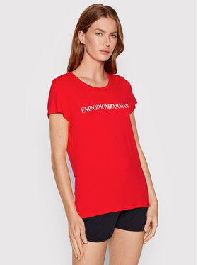 Emporio Armani Emporio Armani T-Shirt 262725 2R314 00173 Czerwony Regular Fit