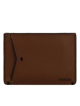 Fossil Fossil Etui na karty kredytowe 238599 Brązowy