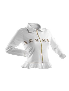 DK by Dorota Kuźnicka DK by Dorota Kuźnicka Bluza Biała Gold DK Biały Custom Slim Fit