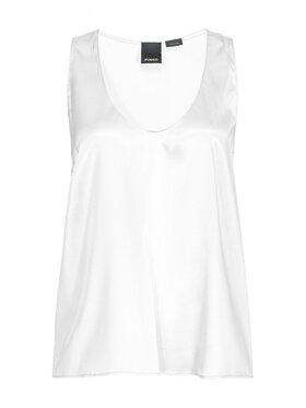 PINKO Pinko Koszula 103028A1R1 Biały Modern Fit
