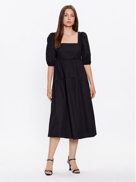 Glamorous Glamorous Každodenné šaty CK6662 Čierna Regular Fit
