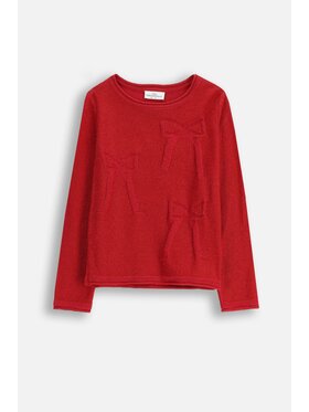 Coccodrillo Coccodrillo Sweter ZC5172101EJG-009 Czerwony Regular Fit