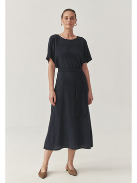 TATUUM Tatuum Sukienka codzienna LUNIZMA Granatowy Flare Fit