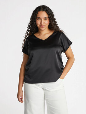 Fiorella Rubino Fiorella Rubino T-shirt G063L308231N033 Nero Regular Fit