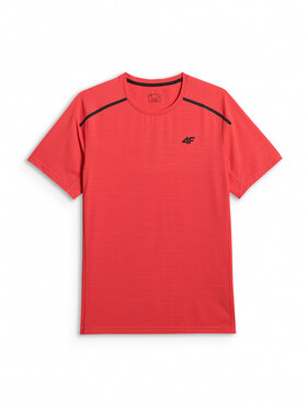 4F 4F Koszulka techniczna active Czerwony Regular Fit