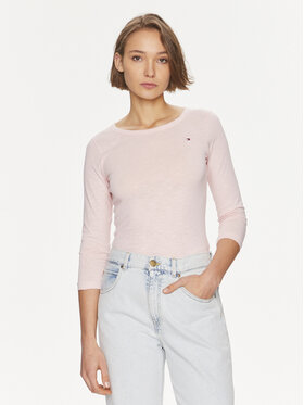 Tommy Hilfiger Tommy Hilfiger Palaidinė WW0WW37861 Rožinė Slim Fit