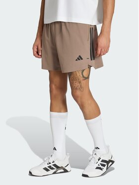 adidas adidas Szorty sportowe 158811 Beżowy Regular Fit