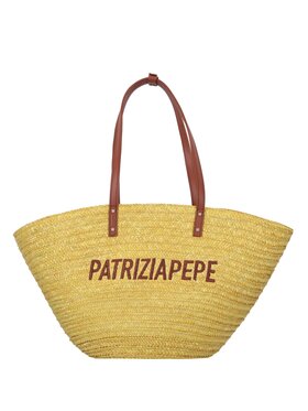 Patrizia Pepe Patrizia Pepe Torba na zakupy 300136 Żółty