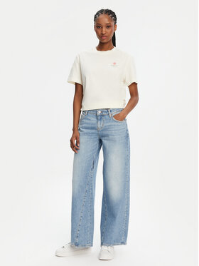 Mustang Mustang Jeansy Medley 1016216 Modrá Wide Leg