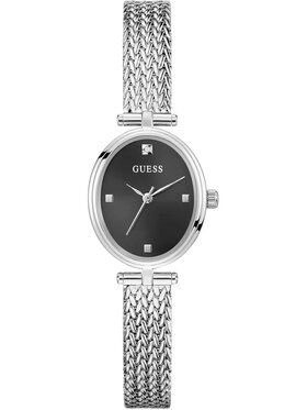 Guess Guess Hodinky GW0935L1 Stříbrná