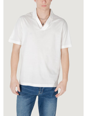Armani Exchange Armani Exchange Polo XM000492 AF10364 Bianco Casual Fit