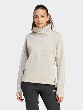 adidas adidas Džemperis Terrex Xperior IB1834 Smėlio Slim Fit