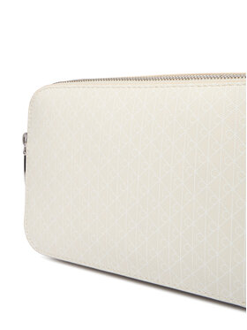 Calvin Klein Calvin Klein Soma Emblem Aop Elongated Camera Bag LV04F3268G Écru