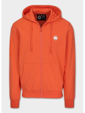 PITBULL PITBULL Bluza SMALL LOGO NUGGET Pomarańczowy Regular Fit