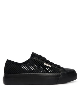 Calvin Klein Calvin Klein Sneakers Vulc Flatf Lace Up Lin Mesh HW0HW02971 Negru