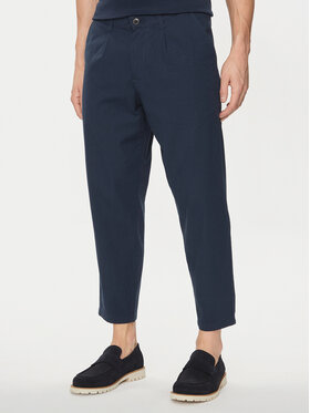 Jack&Jones Jack&Jones Pantaloni din material Bill 12248993 Bleumarin Regular Fit
