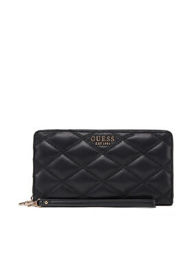 Guess Guess Didelė Moteriška Piniginė SWQG96 32163 Juoda