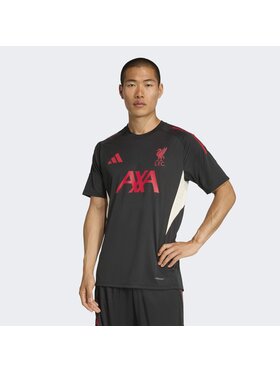 adidas adidas Koszulka techniczna Performance Liverpool FC Tiro 25 Competition Czarny Slim Fit