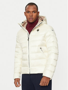 Blauer Blauer Daunenjacke 24WBLUC03023 Écru Regular Fit