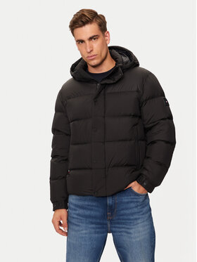 Tommy Hilfiger Tommy Hilfiger Пуховик MW0MW36569 Чорний Regular Fit